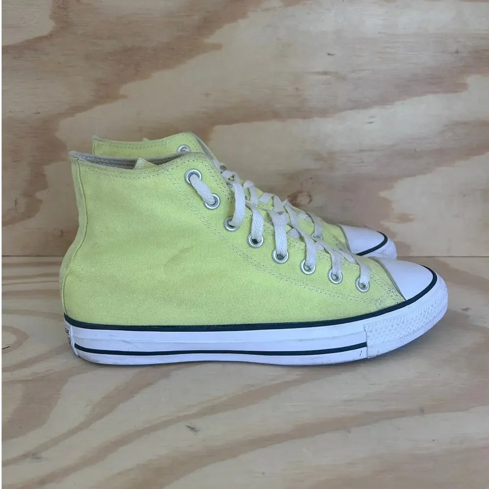 Converse All Star - CT Hi Light Zitron -Sneakers -Yellow -Women's - 10 - 170154F - Picture 2 of 10